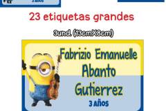 Minions Escolar