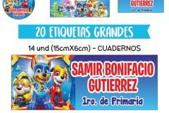 Paw Patrol Escolar