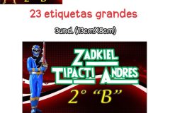 Power Rangers Escolar