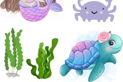 TOPPER-SIRENA-BEBE